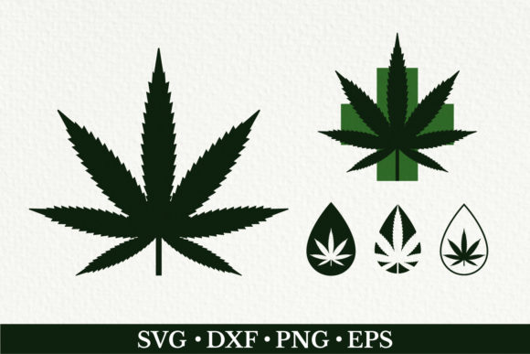 Cannabis Leaf: Graphics and Crafts for Creative Design