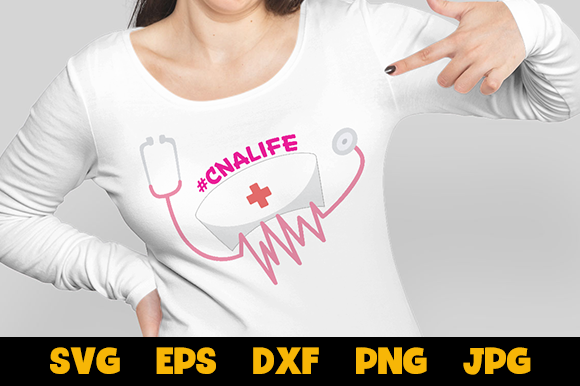 CNA Nurse Life SVG Graphics & Crafts