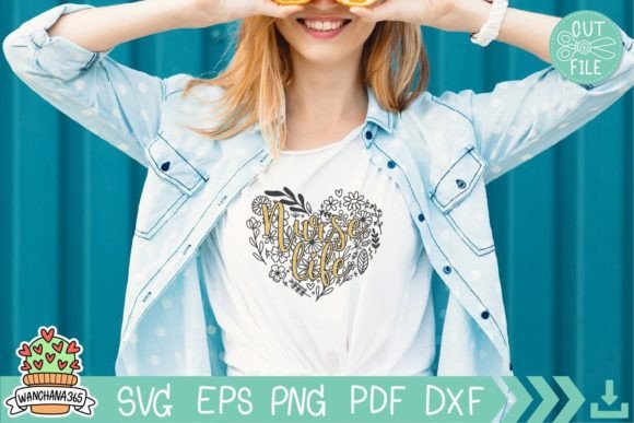 Nurse Life Flower Heart Svg
