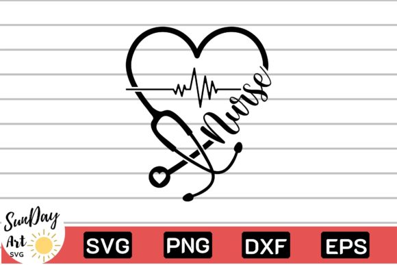 Nurse Life Svg, Nurse Stethoscope Svg