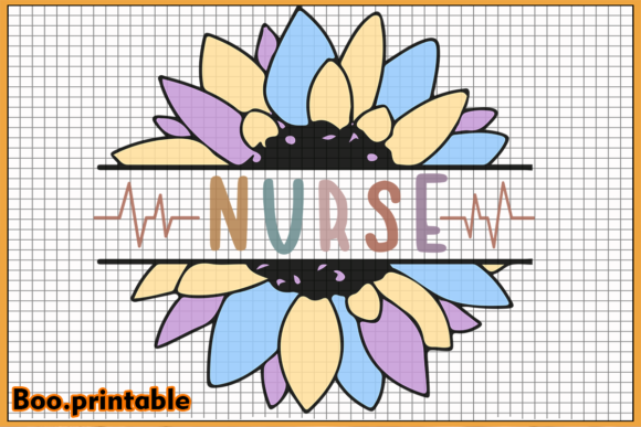 Nurse Sun Flower SVG: Graphics and Crafts in Action