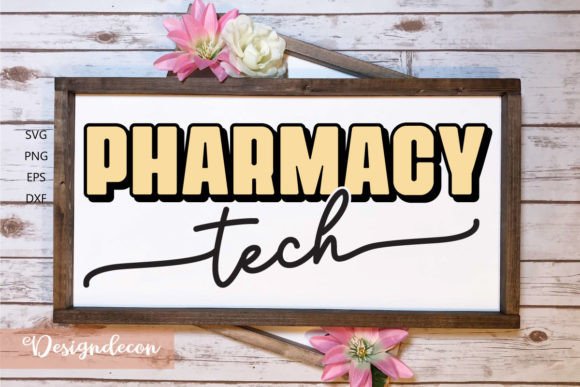 Pharmacy Tech Retro Sublimation SVG