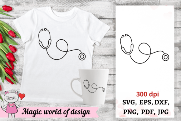 Physician Assistant Svg Floral Nurse Graphics for Crafts