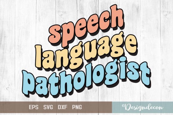 Speech Language Pathologist Sublimation: Graphics and Crafts